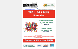 Trail des buis 5km - 10km - 18 km - course enfant